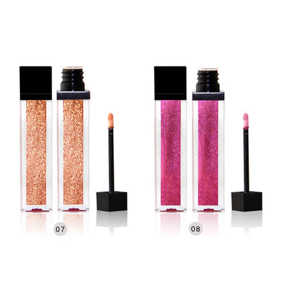 Brillo de labios de 11 colores Brillo brillante
