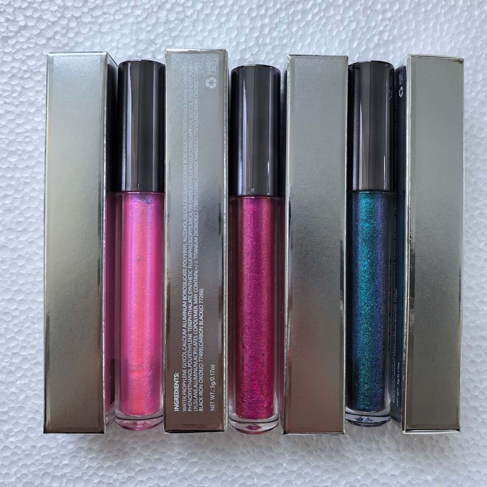 14-Color Chameleon Mascara Lengthen Waterproof Glitter Eyelash Long-Lasting