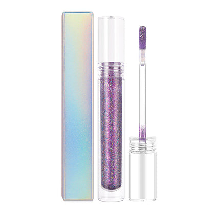 15 Color Metallic Lipgloss Glitter Shiny Lip Color Waterproof Long Lasting
