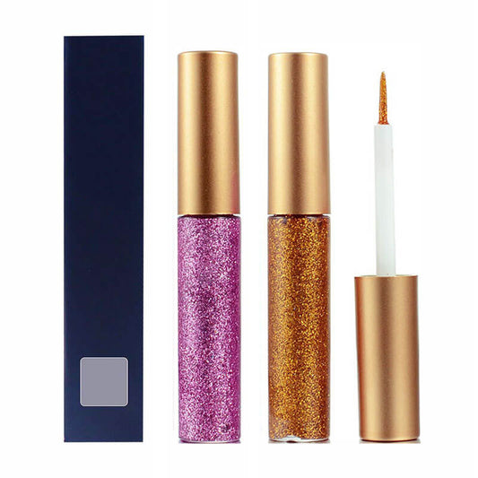 16 color liquid eyeliner glitter waterproof long lasting private label
