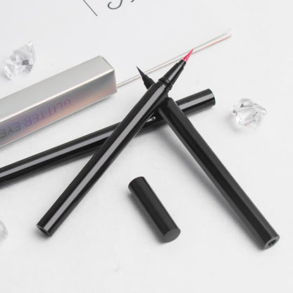 7-Color Pearlescent Liquid Eyeliner Pencil Waterproof Long-Lasting Private Label