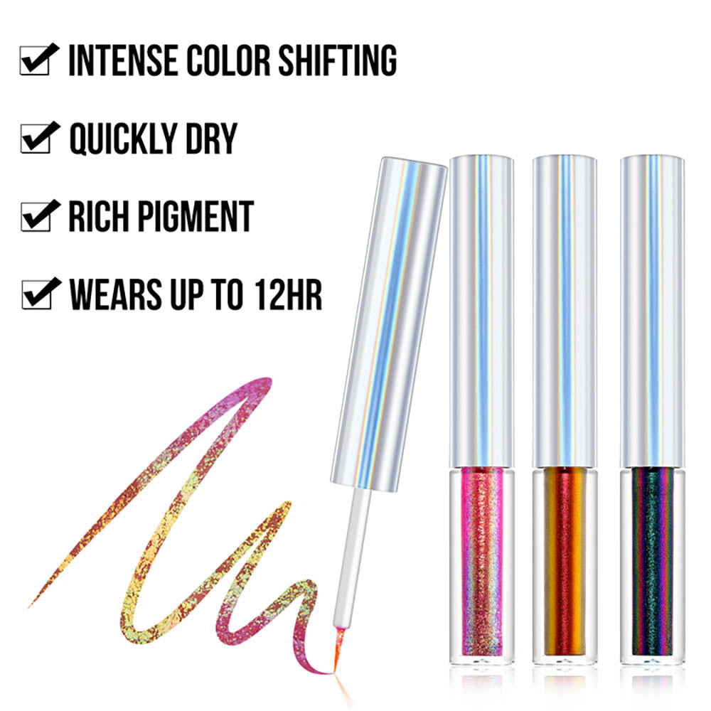 19-Color Chameleon Liquid Eyeliner Glitter Quick-Drying Under-Eye Enhancer Pen