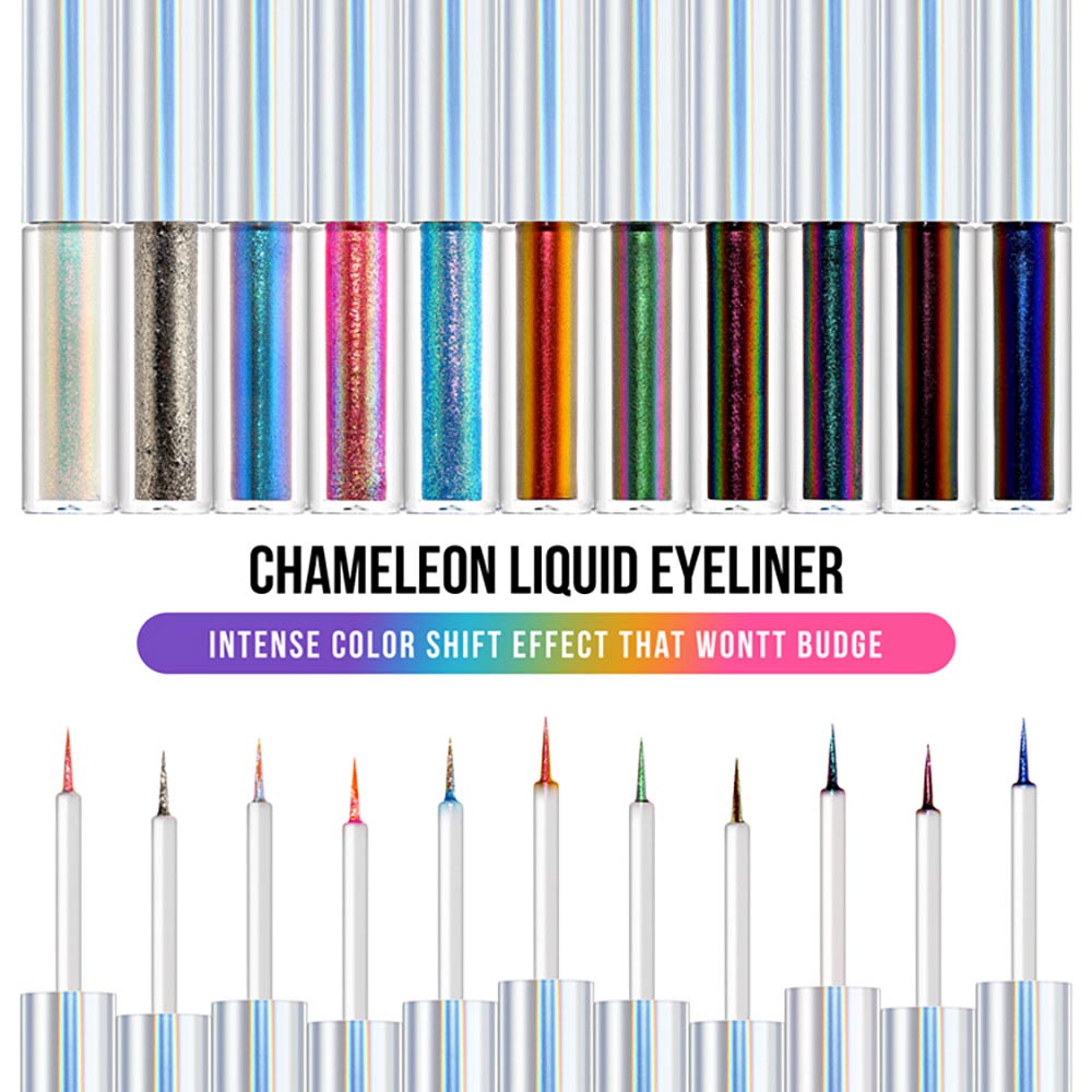 19-Color Chameleon Liquid Eyeliner Glitter Quick-Drying Under-Eye Enhancer Pen