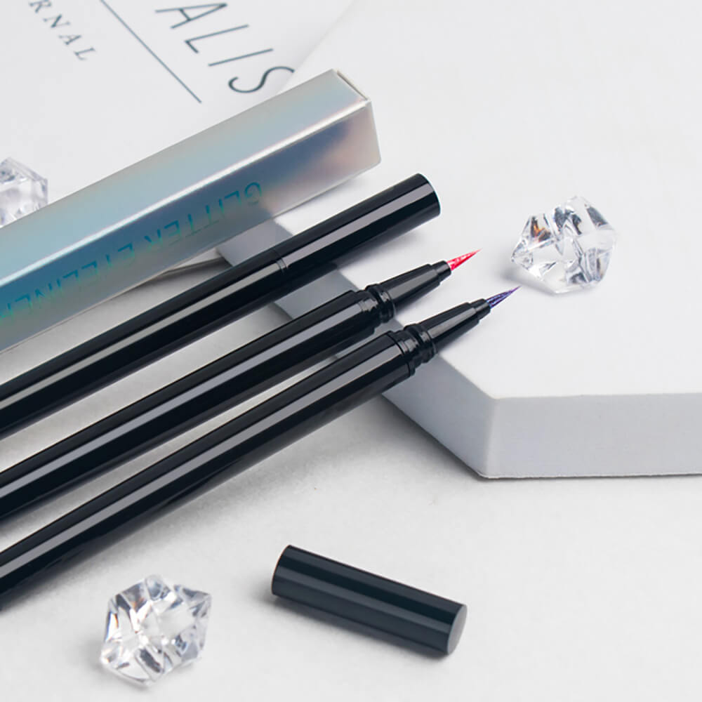 7-Color Pearlescent Liquid Eyeliner Pencil Waterproof Long-Lasting Private Label