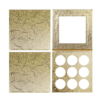 9 Color Diy Eyeshadow Palette 26Mm High Pigmented Waterproof