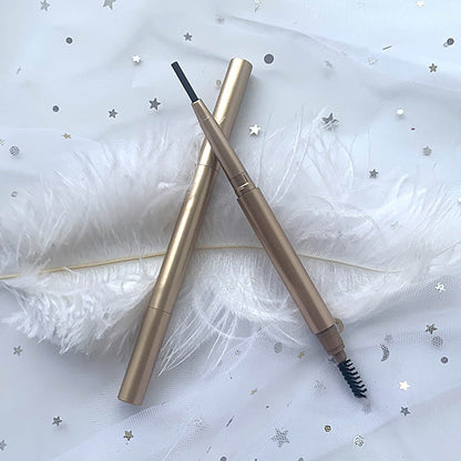 6 Color Eyebrow Pencil Waterproof High Pigmented Natural Gold Private Label