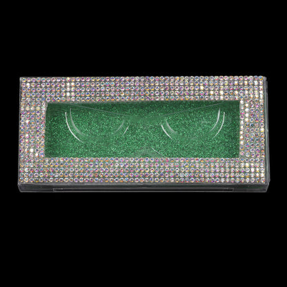 11 color diamond lash box pull-out rectangular eyelash packaging box