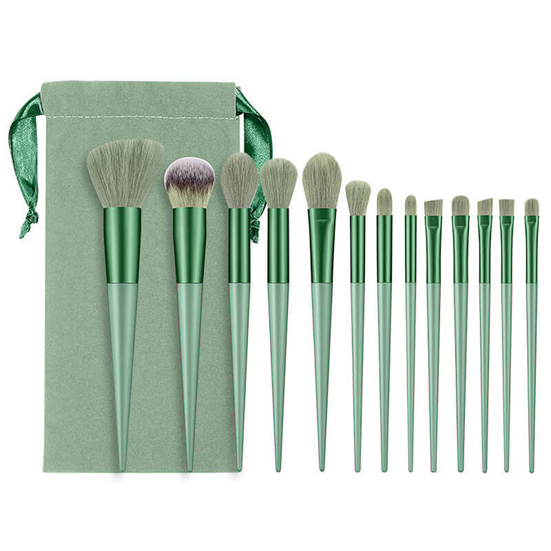 13 pcs makeup brush set beginner travel soft brushes portable