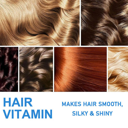 Leave-in hair treatment serum essential oil capsules conditioner Argan oil anti-frizz