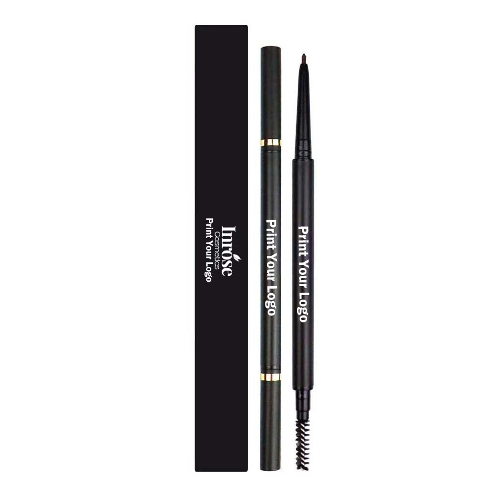 6 color eyebrow pencil ultra-fine slim waterproof high pigmented private label