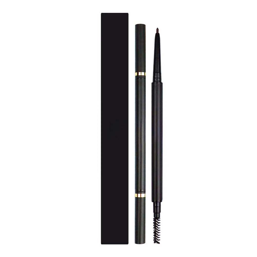 6 color eyebrow pencil ultra-fine slim waterproof high pigmented private label