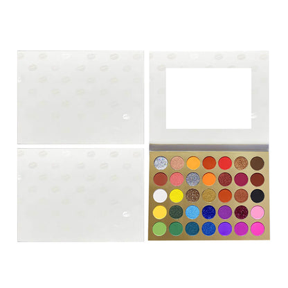 35 color vegan eyeshadow palette high pigmented long lasting hot selling