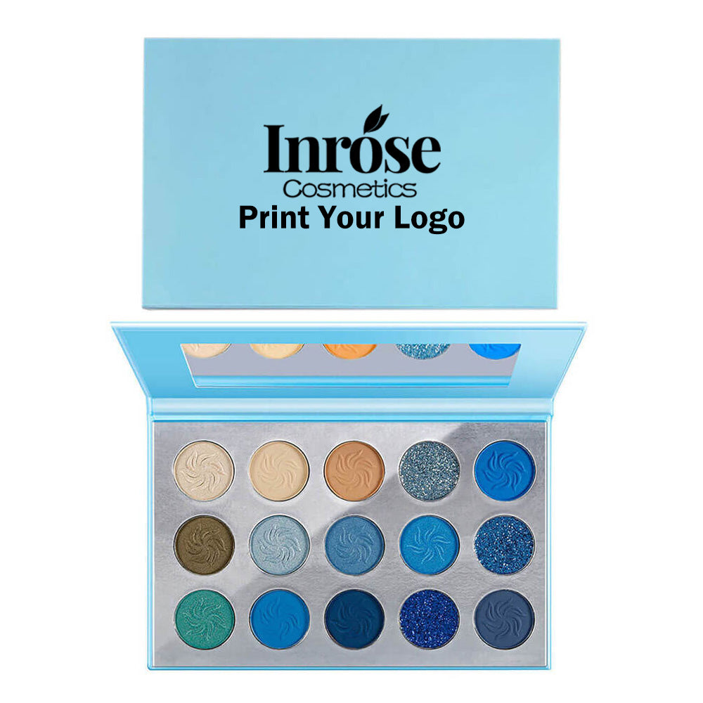 15 color seasons eyeshadow palette waterproof vegan high pigmented