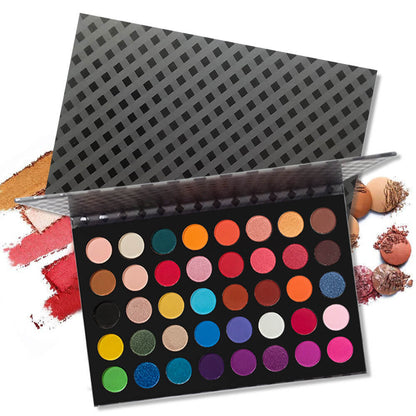 40 color matte eyeshadow palette high pigmented for all skin