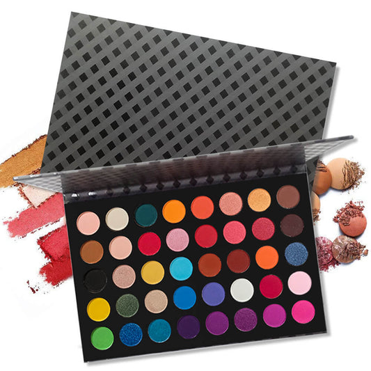 40 color matte eyeshadow palette high pigmented for all skin