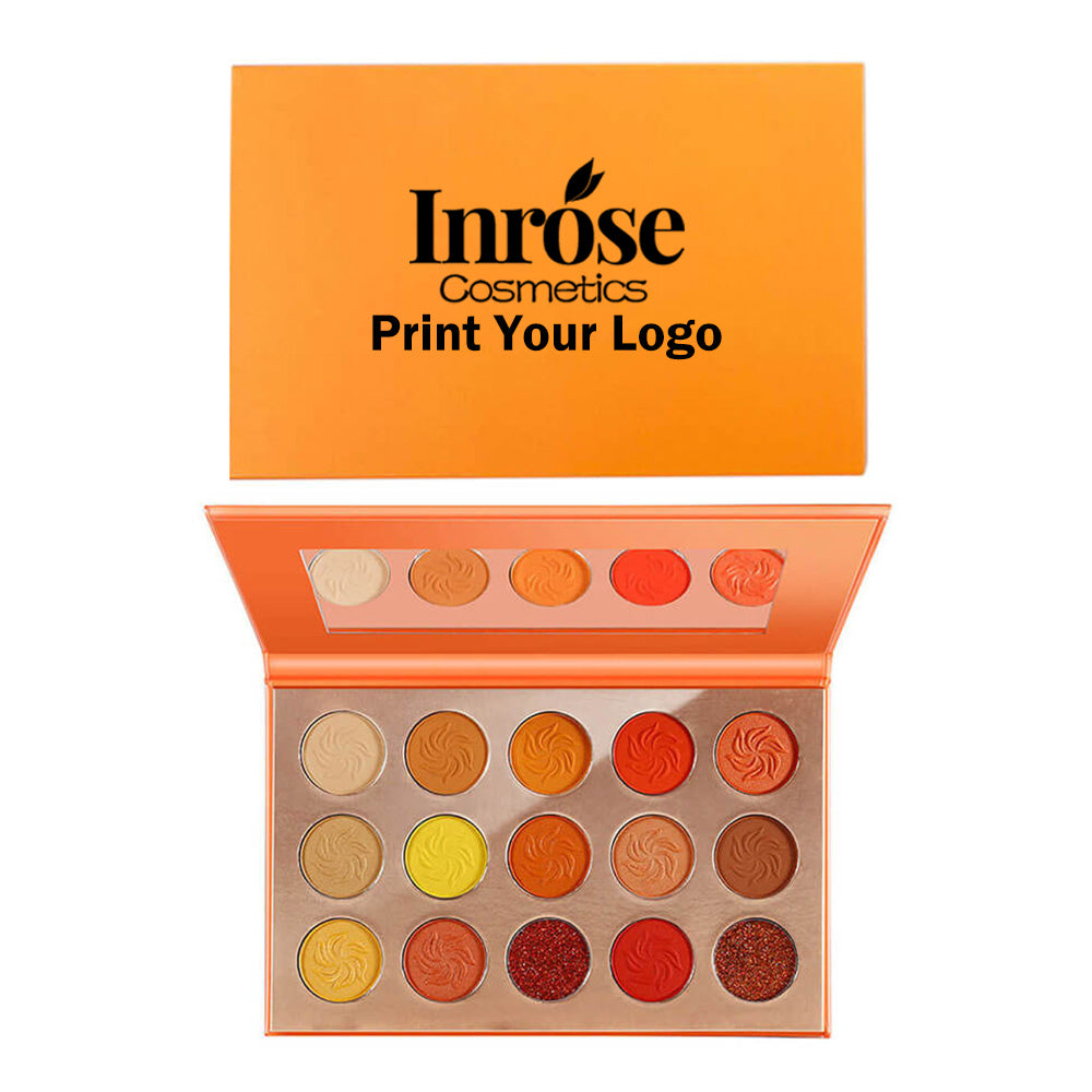 15 color seasons eyeshadow palette waterproof vegan high pigmented