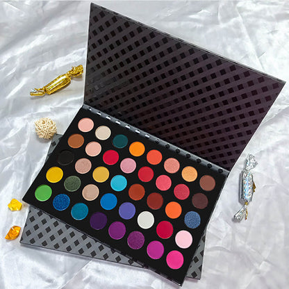 40 color matte eyeshadow palette high pigmented for all skin
