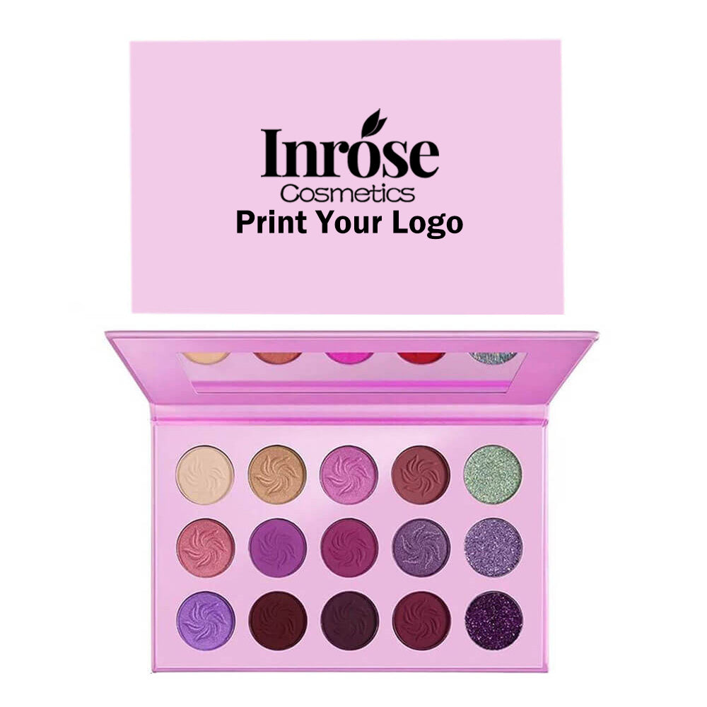 15 color seasons eyeshadow palette waterproof vegan high pigmented