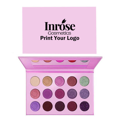 15 color seasons eyeshadow palette waterproof vegan high pigmented