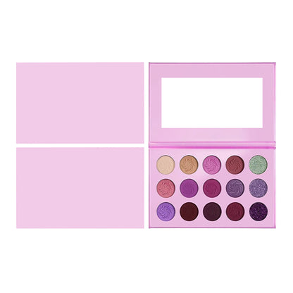 15 Color Seasons Eyeshadow Palette Waterproof Vegan High Pigmented