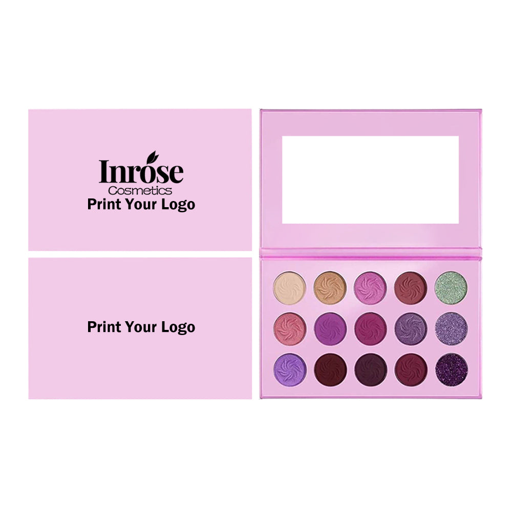 15 Color Seasons Eyeshadow Palette Waterproof Vegan High Pigmented