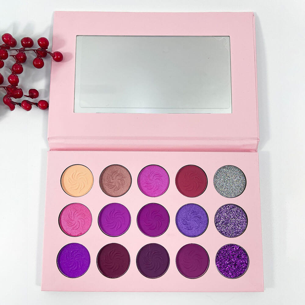 15 color seasons eyeshadow palette waterproof vegan high pigmented
