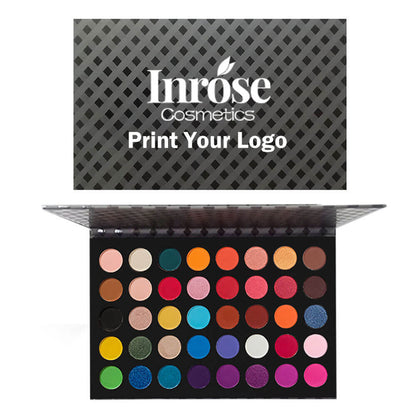 40 color matte eyeshadow palette high pigmented for all skin