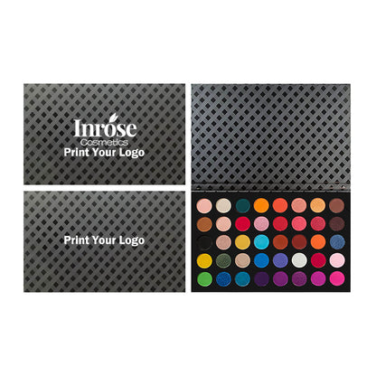 40 color matte eyeshadow palette high pigmented waterproof for all skin