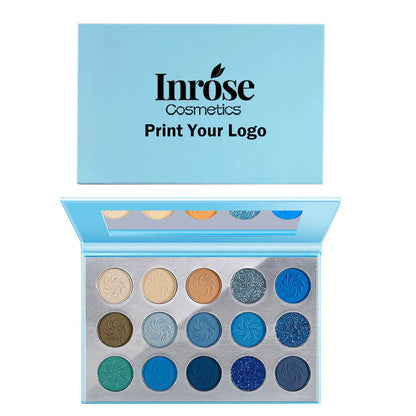 15 color seasons eyeshadow palette waterproof vegan high pigmented