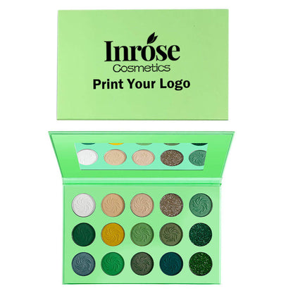 15 color seasons eyeshadow palette waterproof vegan high pigmented