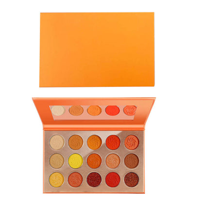 15 color seasons eyeshadow palette waterproof vegan high pigmented