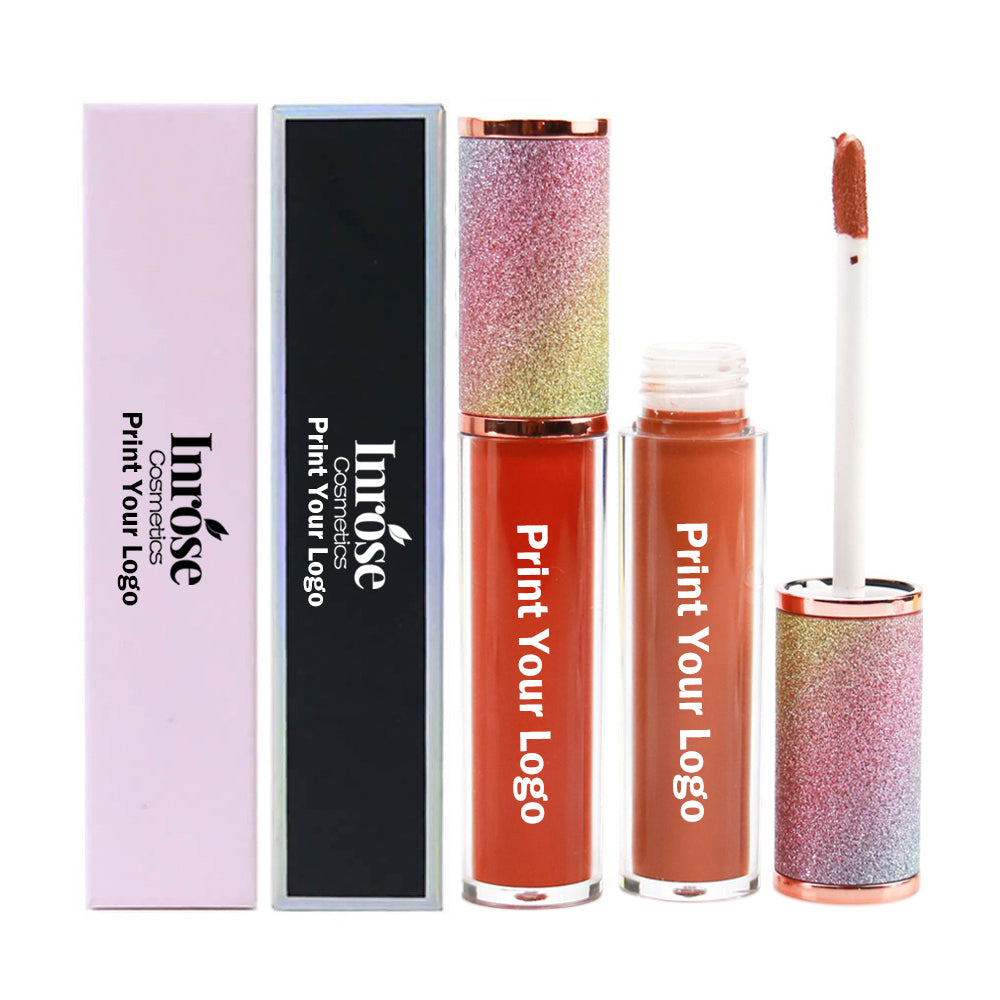 64 color long lasting lip gloss nude shimmer high pigmented rainbow tube