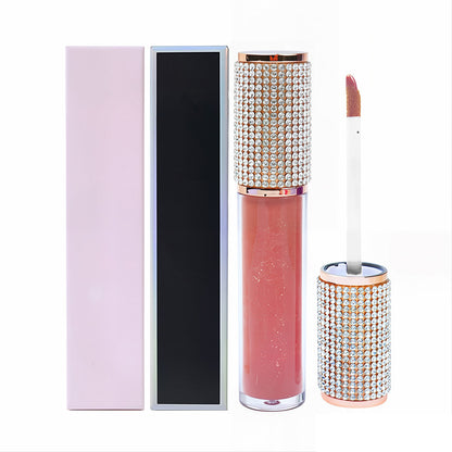 64 Color Lip Gloss Nude Shimmer High Pigmented Moisturizing Lip Diamond Tube