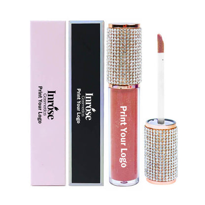 64 color lip gloss nude shimmer high pigmented moisturizing lip diamond tube