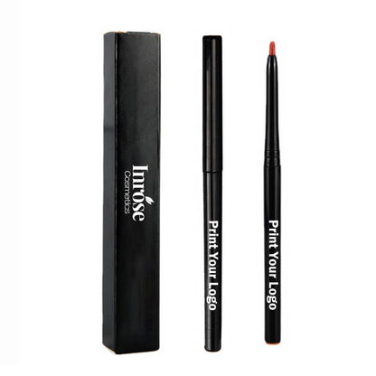 12 color lip liner matte lip color pencil swivel high pigmented