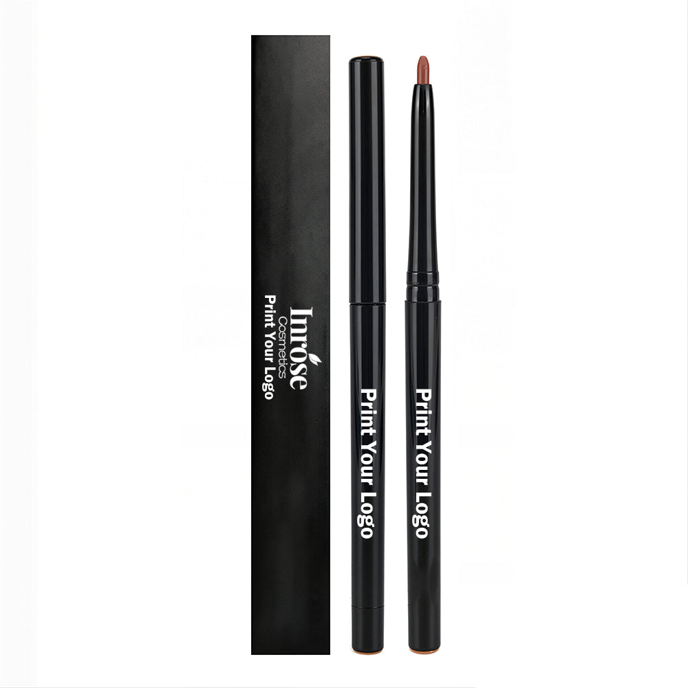 12 Color Automatic Lip Liner Matte Lip Color Pencil Swivel High Pigmented