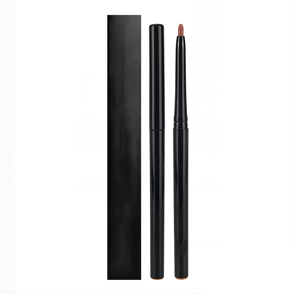 12 Color Automatic Lip Liner Matte Lip Color Pencil Swivel High Pigmented