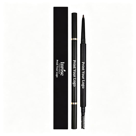 6 Color Eyebrow Pencil Ultra-Fine Slim Waterproof High Pigmented Private Label
