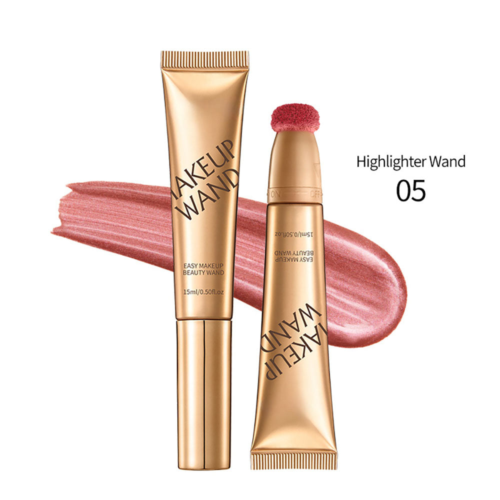 Enlumineur liquide 6 couleurs, baume scintillant, haute pigmentation