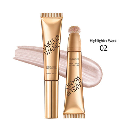 Enlumineur liquide 6 couleurs, baume scintillant, haute pigmentation