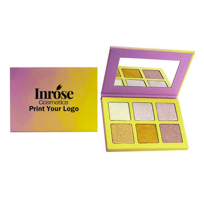 6 color highlighter powder highlight palette brighten high pigmented