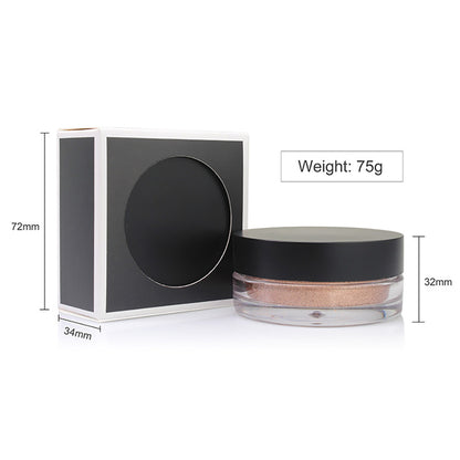 8 Color Highlighter Loose Powder Brighten High Pigmented Private Label