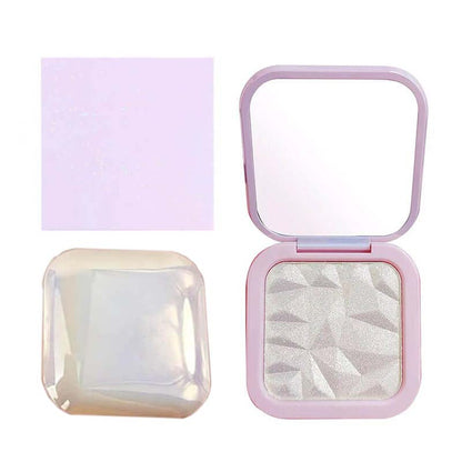 12 color pressed highlighter powder shiny high pigmented