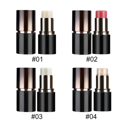 4-Color Highlight Stick Matte Shimmer Brighten Contour Waterproof Sculpting Stick