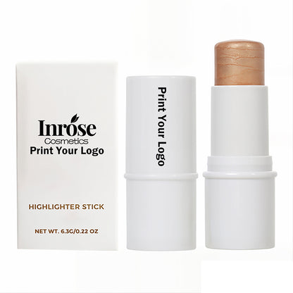 13 Color Highlighter Stick Brighten Balm Face Contour Shimmer Cruelty Free