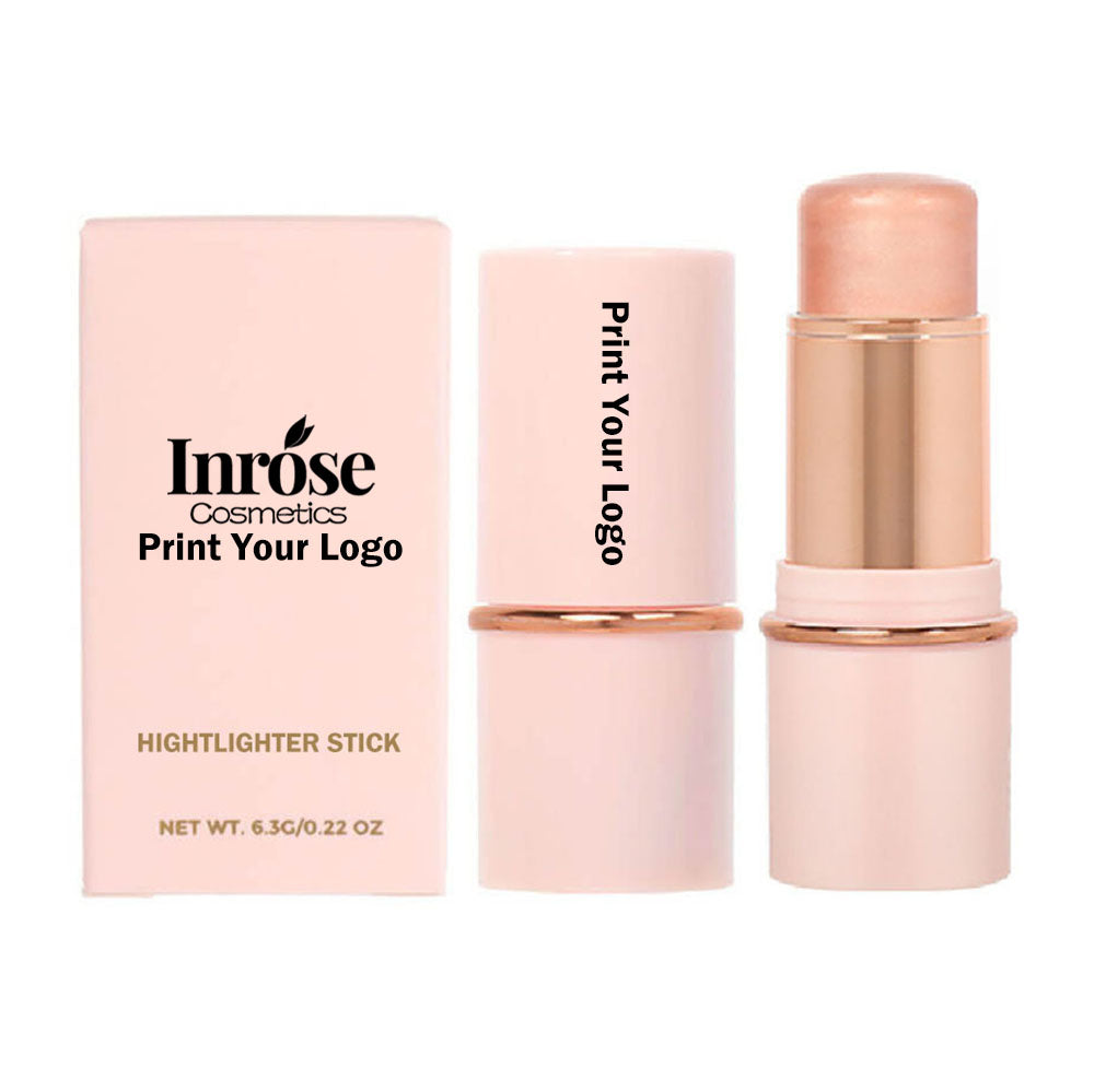 13 color highlighter stick face brightening contouring shimmer stick vegan