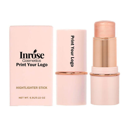 13 color highlighter stick face brightening contouring shimmer stick vegan