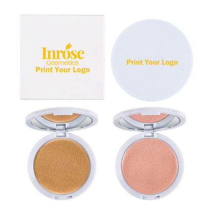 6-Color Pearlescent Highlighter Flawless Brightener Silky-Smooth Long Lasting