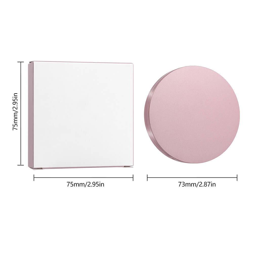 9-Shade Highlighter Compact Shimmer Soft Creamy Skin-Adhering Long Lasting