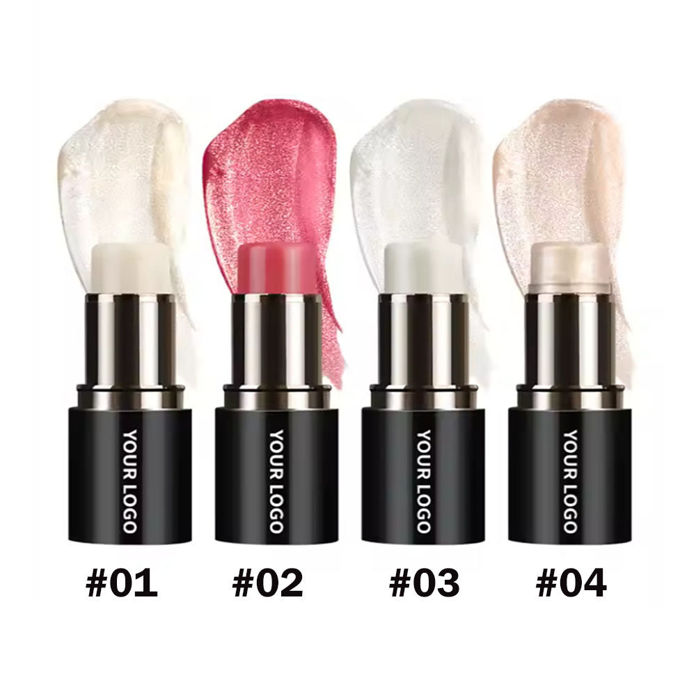 4-Color Highlight Stick Matte Shimmer Brighten Contour Waterproof Sculpting Stick